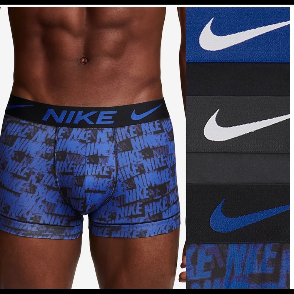 Nike Men's Dri-FIT Essential Micro Trunks – 3 Pack